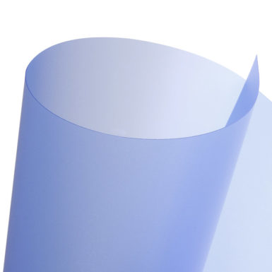 Paper Translucent 455g 50x70cm ocean blue