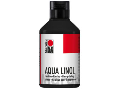 Trükivärv Marabu Aqua Linol 250ml 073 black