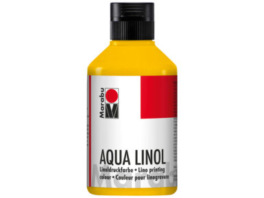 Trükivärv Marabu Aqua Linol 250ml 021 medium yellow