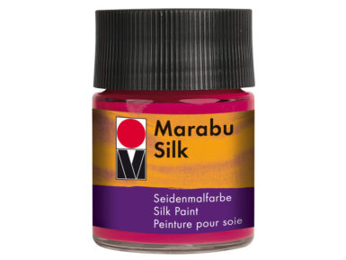 Zīda krāsa Marabu Silk 50ml 004 garnet red