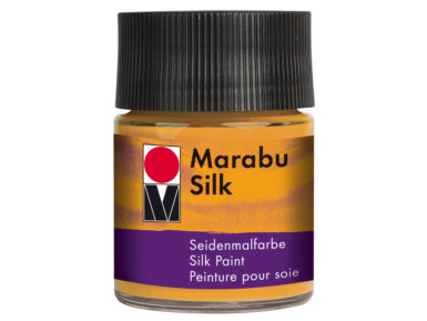 Šilko dažai Marabu Silk 50ml 017 amber