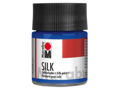 Šilko dažai Marabu Silk 50ml 052 medium blue