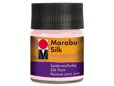 Šilko dažai Marabu Silk 50ml 236 light pink