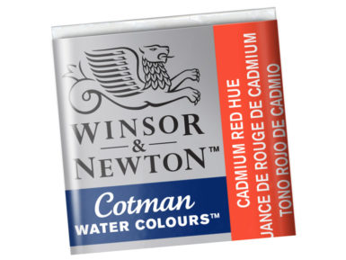 Cotman Water Colour Half Pan 095 cadmium red hue