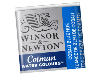 Cotman Water Colour Half Pan 179 cobalt blue hue