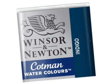 Cotman Water Colour Half Pan 322 indigo