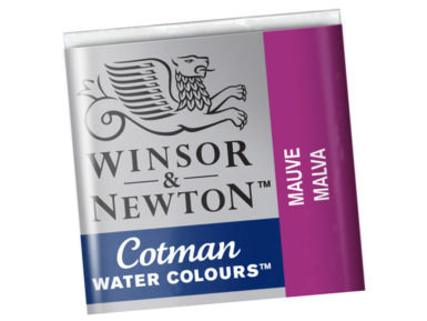 Cotman Water Colour Half Pan 398 mauve