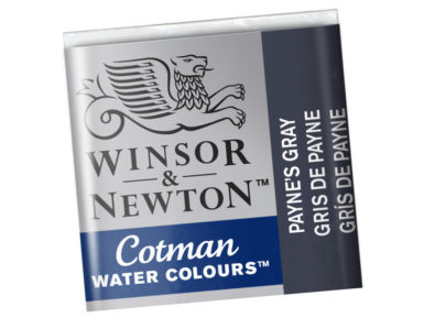 Cotman Water Colour Half Pan 465 paynes gray