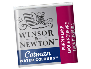 Cotman Water Colour Half Pan 544 purple lake