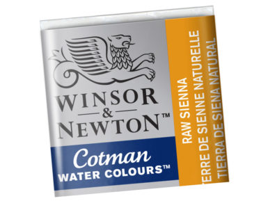 Cotman Water Colour Half Pan 552 raw sienna