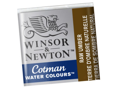 Cotman Water Colour Half Pan 554 raw umber