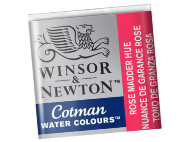 Cotman Water Colour Half Pan 580 rose madder hue