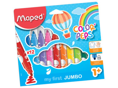 Flomasteri ColorPeps Maxi 12gab.