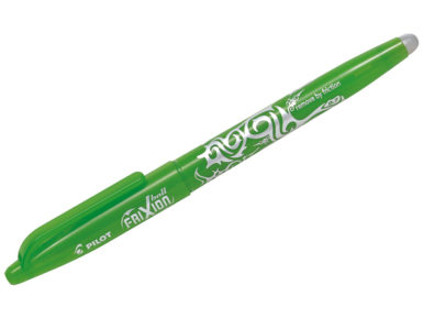 Rollerball pen Frixion limegreen erasable