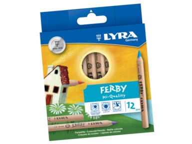 Spalvotas pieštukas Lyra Ferby Nature 12vnt.
