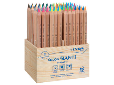 Spalvotas pieštukas Lyra Color Giants Nature 96vnt.