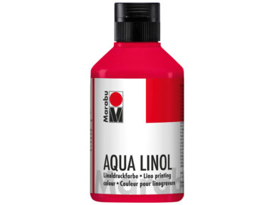 Trükivärv Marabu Aqua Linol 250ml 032 carmine red