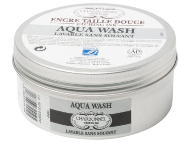 Krāsa iespieddarbiem Aqua Wash 150ml black luxe c