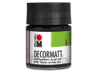 Dekorkrāsa Decormatt 50ml 073 black