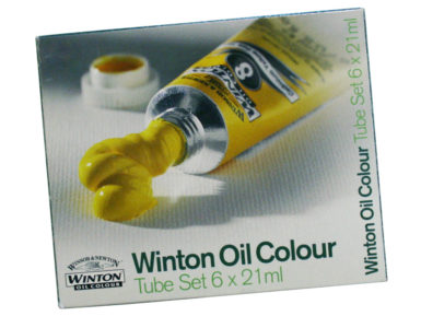 Winton Oil Colour 6x21ml tube set
