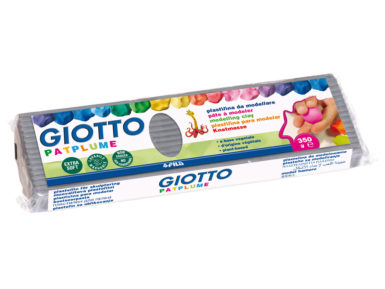 Plasticine Giotto Patplume 350g grey