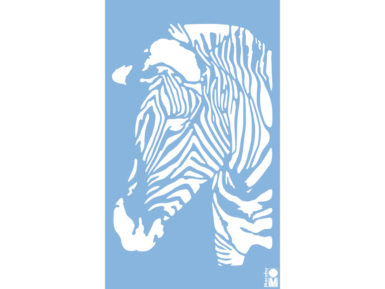 Stencil Marabu 40x66 Zebra