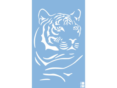 Stencil Marabu 40x66 Tiger
