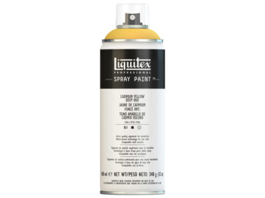 Spray Paint Liquitex 400ml 0163 cadmium yellow deep hue