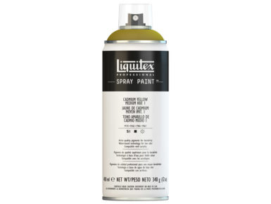 Spray Paint Liquitex 400ml 1830 cadmium yellow medium hue 1
