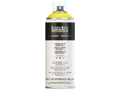 Spray Paint Liquitex 400ml 5830 cadmium yellow medium hue 5