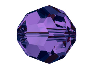 Crystal bead Swarovski round 5000 6mm 7pcs 277 purple velvet