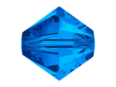 Kristallhelmes Swarovski romb 5328 4mm 30tk 206 sapphire