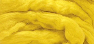 Merion roving tuft 18mic 50g 20 yellow