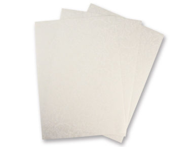 Note paper A4 mulberry paper Celebration 80g white