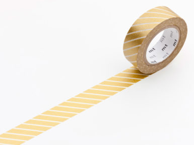 Masking tape mt 1P deco 15mmx10m stripe gold
