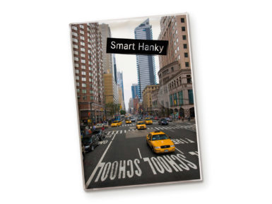 Popierinės nosinės Smart Hanky 10vnt. 3 sluoksnių Taxi