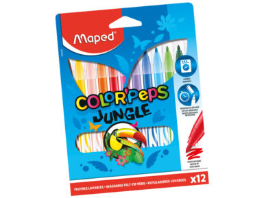 Felt pen ColorPeps Jungle 12pcs