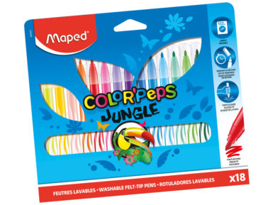 Felt pen ColorPeps Jungle 18pcs