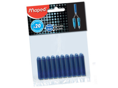 Catridged Maped 20pcs blue