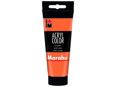 Akriliniai dažai Marabu 100ml 013 orange