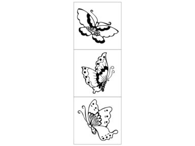 Stamp Aladine Cube Japonese Butterfly