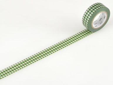 Washi dekoratyvi lipni juostelė mt 1P deco 15mmx10m diamond viridian