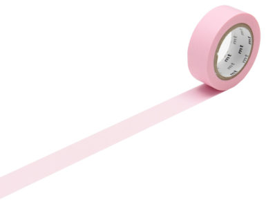 Masking tape mt 1P basic 15mmx10m rose pink