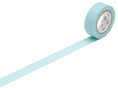 Washi līmlente mt 1P basic 15mmx10m baby blue