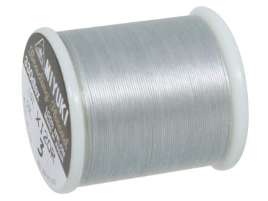 Threading yarn for Delica-Rocailles 0.27mm 50m 606 silver
