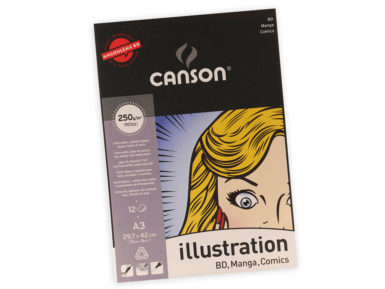 Drawing pad Illustration A3/250g 12 sheets