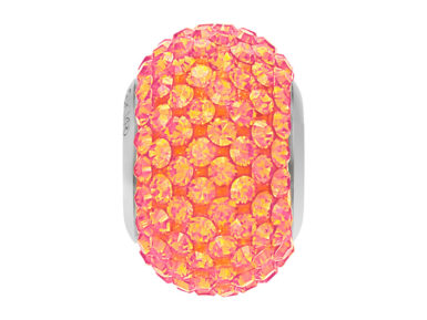 Kristāla pērle Swarovski BeCharmed Pave 80101 14mm 001API crystal astral pink