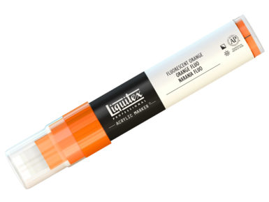 Akrila mārkeris Liquitex 15mm 0982 fluorescent orange