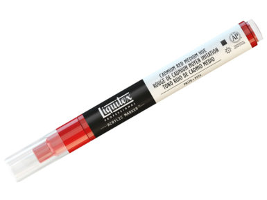 Akrilinis markeris Liquitex 2mm 0151 cadmium red medium hue