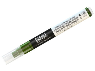 Akrüülmarker Liquitex 2mm 0224 hooker’s green hue permanent